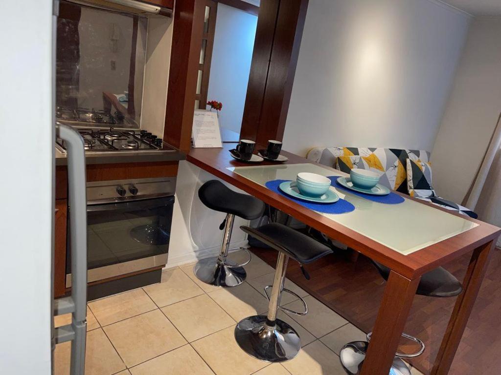 San Alonso Suite Apartments Santiago del Cile Esterno foto